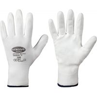 Guante de protección, Nylon, Talla 7, blanco (por 12)