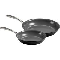 Tramontina set 2 padelle ceramica induzione alluminio 26-30 cm