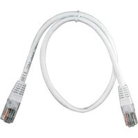 CAVO CAT5 0,5MT UTP CONNETTOR I RJ45 BIANCO SAFIRE