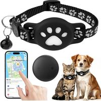 GéNéRique Collier GPS Chat, Traceur GPS Chat, 2026 Nouveau Traceur GPS Chat Tracker, sans Carte Sim, sans Abonnement Mensuel, avec iOS & Android, Localisation Temps RéEl, ImperméAble Et Durable