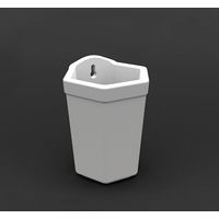 VALADARES 26100002 NEOCLASSICA Vaso Porta Escobillero Blanco - ref: 26100002