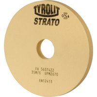 TYROLIT Meule de précision pour rectification plane Strato D x T x H (mm), 350 x 40 x 127