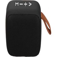 Enceinte Sans Fil - Enceinte Bluetooth - Enceinte Mini - Avec Sangle Portative - Puissance 3 W - Lecteur TF Card USB Radio FM - Pour Intérieur Et Extérieur