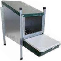 Nid poules perchoir ramasse oeufs 100111 plastique Ropet 35x52x80cm - 81582