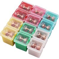 12PCS Car Fuse Box Car Fuses Assorted 20A/25A/30A/40A/50A/60A for Trucks Cars and SUV Boat