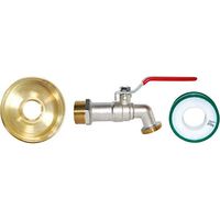 Kit adattatore serbatoio mesh da 1000 litri con rubinetto 15x21 1/4 di giro BOUTTÉ