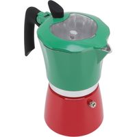 Cafetière de table en aluminium rouge 300 ml