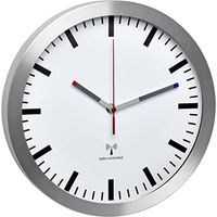 TFA Dostmann 60.3528.02 Radiocontrollato Orologio da parete 30 cm x 45 mm Alluminio Movimento silenzioso (senza scatti)
