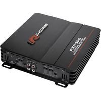 Ampli auto 2 canaux 300 W – RXA550 – Puissance RMS 75 W – Entrées RCA – Filtre passe-bas 50-250 Hz – Renegade