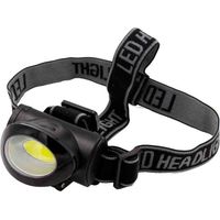 CFG Discover Head Light Schwarz Stirnband-Taschenlampe COB LED