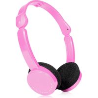 3.5mm Wired Over-ear Headphones Foldable Sports Headset Portable Music Earphones for Kids MP4 MP3 Sm-Pink