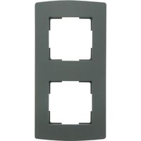 Placa 2p Negra - Perfil