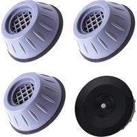 Lot de 4 patins anti-vibrations, supports anti-bruit et antidérapants pour lave-linge