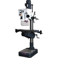 Perceuse-fraiseuse à colonne percer jusque ø 32 mm CM4/M16 1,5 kW 400V table croisée Optidrill DH40CT