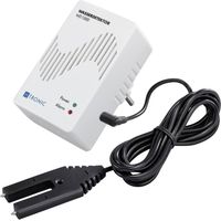 Détecteur d'inondation avec capteur externe – Alarme sonore 82 dB – Câble capteur 3 m extensible jusqu'à 20 m – Alimentation sur prise – H-Tronic