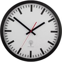 Eurotime 56862 Reloj radiocontrolado negro 40 cm