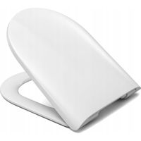 Hamberger Abattant WC Vitra Integra S50 - Blanc - Antibactérien - Démontable et Silencieux