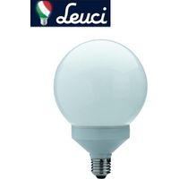 Lampada risparmio energetico 25W E27 Globo Leuci Supreme