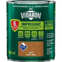 Vidaron Schutz- und Dekorimprägnierungsfilm, goldfarbene Eiche V19, 0,7 l