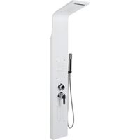 Yongqing – Colonne de douche hydromassante en acier inoxydable 304 – 3 modes d’écoulement – Installation simple – Dimensions 154x24x31cm