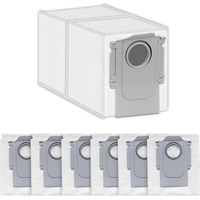 Lot de 18 sacs d'aspirateur pour roborock P10 / Q Revo, grande capacité, pièces de rechange uniques