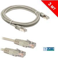YMYNY Câble d'extension réseau Ethernet LAN RJ45 de 3 m pour ordinateur de bureau à domicile