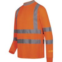 Warnschutz-Langarm-T-Shirt NEVIO Gr.XXXL orange