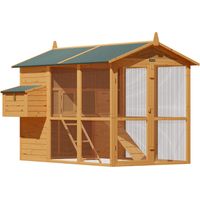Chicken Coop Chicken House Small Animal Rabbit Chicken Hutch XXL