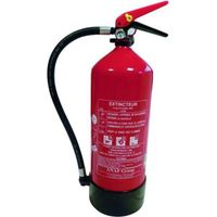 Extintor de polvo ABC Select 6kg seguridad contra incendios rojo