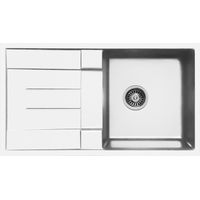 Fregadero Neptuno Granite Sink 86x50 cm - Blanco