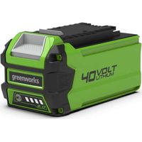 Batterie lithium-ion 40V 2,0Ah – Rechargement rapide – Compatible avec outils GREENWORKS 40V – Niveau de charge visible