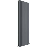 Nuie 1800mm x 528mm Anthracite Sloane Double Panel Radiator - HLA47D