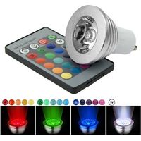 LED-SPOTLIGHTRGB-LICHT,PROGRAMMIERBAREEFFEKTEUNDMEHRFARBIGEGU103WMITFERNBEDIENUNG