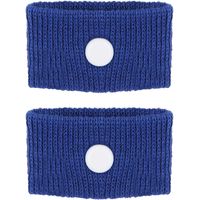 paire de bracelets anti-nausées et anti-mal des transports pour les voyages en avion et en bus (bleu)