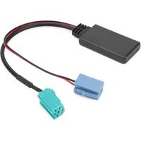 Adaptateur de câble AUX sans fil, remplacement du module Bluetooth pour autoradio (Clio/Espace/Kangoo)
