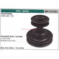Umlenkrolle für Rasentraktor der Serie 660 679 MTD 012491