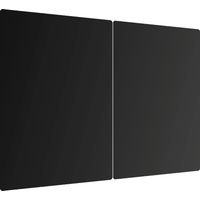 Allboards – Plaque de protection en verre trempé 60x40cm – Incassable et résistant aux rayures – Planche à découper et plateau de service