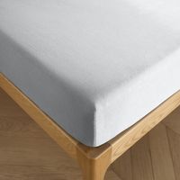 Drap housse 180 x 200 cm bonnet 30 cm "Prémium" pour lit 2 places King Size - Prémium Nuage - Prémium Nuage -