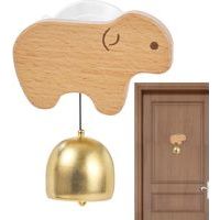 Sonnette de porte pour commerçants - Sonnette de porte à ventouse petit mouton Sonnette de porte d'entrée commerciale pour les commerçants, les magasins de détail et la maison - Cloche souveni