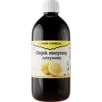 Huile essentielle citron - 1 L - Parfum frais - Idéale pour aromathérapie et nettoyage