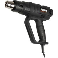 FERM Pistola ad aria calda professionale 2000W / Pistola termica elettrica. Temperatura rebolabile tra 50°C e 600°C