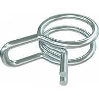25 PZ FASCETTA DI TENUTA P/TUBO TRASPARENTE Misura: Diam. 6 mm