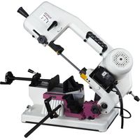 Scie à ruban à métaux portable 0-45° - Capacité de coupe ronde 100 mm - Moteur 0,37 kW 230 V vitesse 49 m/min - Descente automatique Optisaw S100G