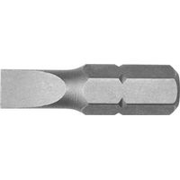 Conector para Tornillo - plana 1/4'', semi-duro, 25 mm, Ancho de hoja x Espesor de hoja : 5,5 x 0,8 mm