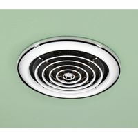 HiB Cyclone Chrome Wet Room Inline Extractor Fan - 33400
