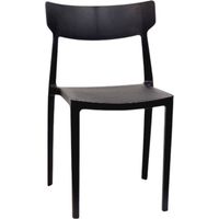 Modern House Design Chair Black Restaurant Amalfi