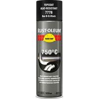 HARD HAT Deckschicht Hitzebeständig - Schwarz 500ml, Hochleistungs-Deckschicht mit hitzebeständigem Schutz