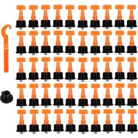Tile Leveling System, Tile Positioning and Leveling Auxiliary Tool, 151Pcs