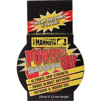 Everbuild Powergrip Double Sided Tape 25mm x 2.5m