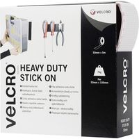 Velcro VEL-EC60244 bande auto-agrippante blanche 50 mm x 5 m